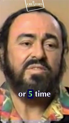 Pavarotti: Mastering Opera: The Secret to Powerful Notes #shorts
