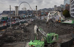 New video: Watch the Alaskan Way Viaduct come down, in 6 1/2 minutes