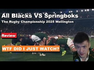 Review: All Blacks VS Springboks 2 Wellington 2025 Rugby Championship Reactions, Analysis & Recap