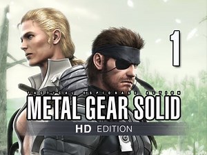 Metal Gear Solid 3 Snake Eater Collection Walkthrough - Part 1 Virtuous Mission Let's Play