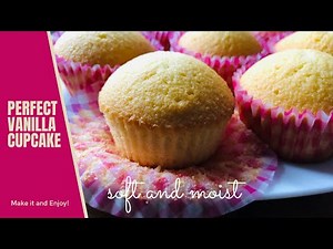 How to Make Vanilla Cupcake | Soft, Moist & Sponge Cupcake | கப்கேக் |කප්කේක් | Sweet Bite & Craft.