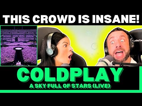 First Time Reaction To Coldplay - A Sky Full Of Stars (Live at River Plate)!