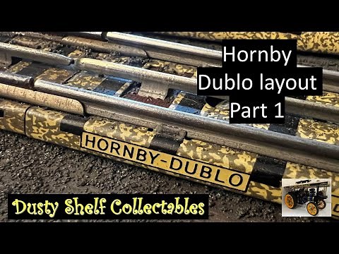 Hornby Dublo 3 rail layout part 1