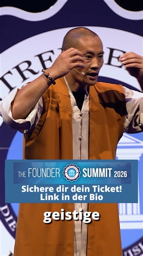 437K views · 8.8K reactions | Das Herz ist entscheidend 﫶 Werde Teil der Community auf dem Founder Summit 2026 �Sichere dir jetzt dein Ticket – Link in Bio! #entrepreneuruniversity #persönlichkeitsentwicklung #mindsetshift #mindsetmatters #socialmedia | Entrepreneur University | Facebook