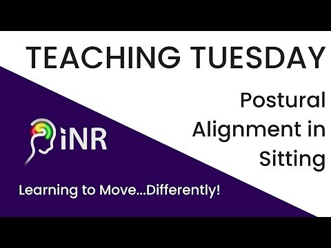 Bobath Concept: Postural Alignment in Sitting.