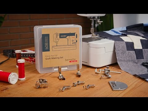 bernette 08 Straight Stitch Tutorial – Quilt Making Set