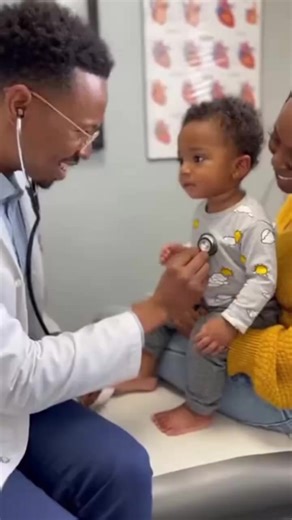 2.1K views · 11 reactions | DOCTOR, DOCTOR!  2-Year-Old Baby's HILARIOUS Checkup! 藍 "Breathe" Command Steals the Show! "*#BabyDoctor #FunnyKids #LaughterIsTheBest #PediatricVisit #MommyAndMe #CuteKids #HilariousMoment #DoctorVisit #BabyGigi #InnocentJoy | Cool Baby Ai | Facebook