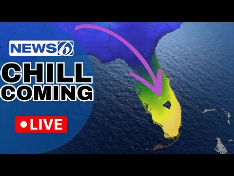 🔴NEWS 6 WEATHER LIVE AT 9:30 | Cooler Air Arrives In Central Florida Plus Long Range Forecast