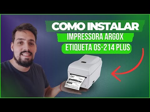 COMO INSTALAR IMPRESSORA ARGOX OS-214PLUS