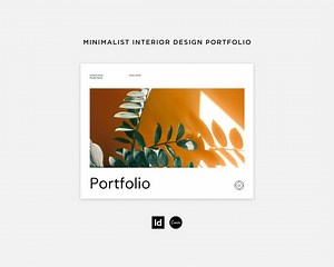 Clean Interior Design Portfolio Template, Canva & Indesign Portfolio, Creative Design Portfolio, Minimalist Brochure - Etsy