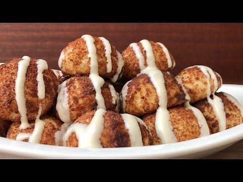 Cinnamon Roll Bites | Soft & Fluffy Cinnamon Balls | Em’s Kitchen