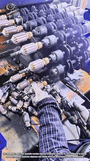 Best Innovation Motor Rotor Machine: How to Precision Assembly Control