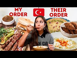 What Do Turkish People Order at Turkish Restaurants? 🇹🇷