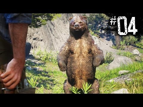 Red Dead Redemption 2 - HUNTING THE LEGENDARY GRIZZLY BEAR - Part 4