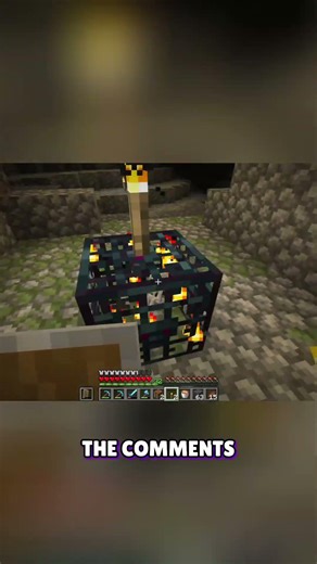 Minecraft Spawner Survival: Close Call! #shorts