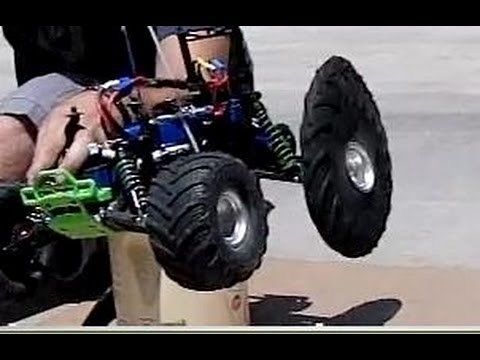 Crazy RC Tire BallOOning - Slow Motion Study