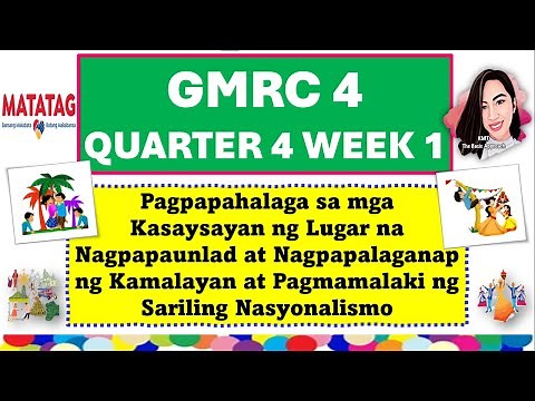 GMRC 4 QUARTER 4 WEEK 1 MATATAG CURRICULUM #gmrc4quarter4week1