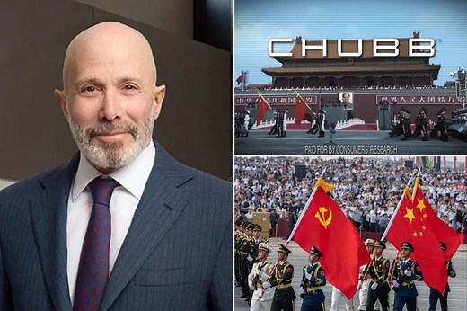 Top insurance CEO under fire after ad campaign exposes China ties