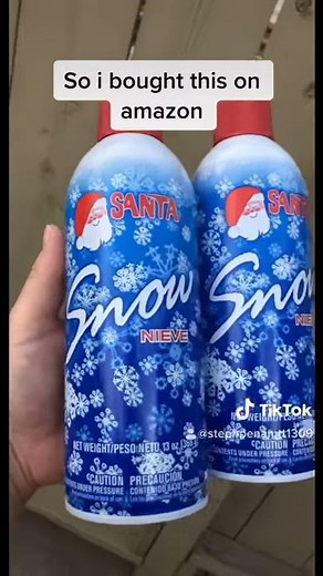 Review on Santa Snow Nieve ❄️ this is how I flocked my Christmas tree