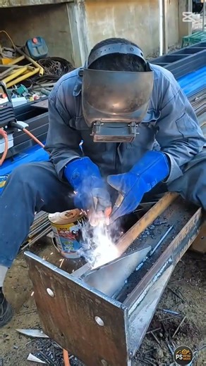 MMA welding process 👨‍🏭❤️ #welder #welding