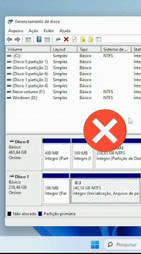 Disk Management Bug ✔Resolved #windows #diskmanagement #shorts