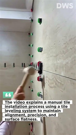Ceramic Tile Installation Using Tile Leveling System | Professional Wall Tiling
