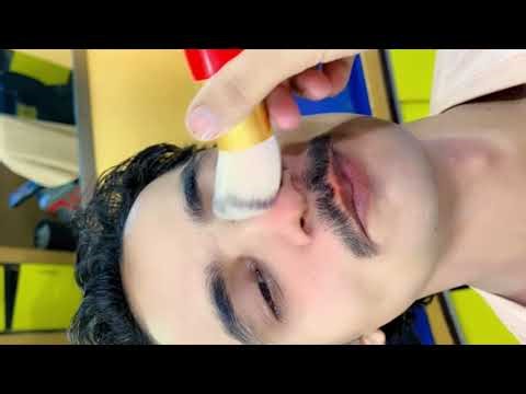 The Perfect ASMR facial best video 2026 | Relaxing Makeup Application 2026 | Soft Brush ASMR #4K 