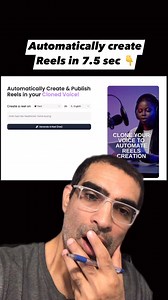 630K views · 4.5K reactions | Automatically Create & Publish Reels in your Cloned Voice! #ai #aitools #reels #aivideocreation | i Social You | Facebook