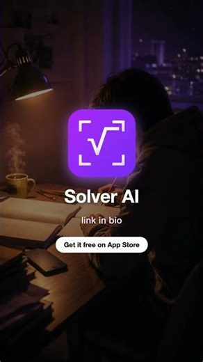 join 10k+ Students on the "Solver AI" app?