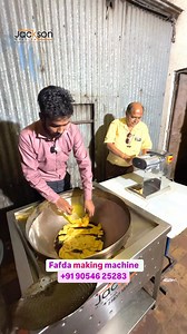 6.1K views · 54 reactions | Fafda making machine ✨ | Jackson Machines | Facebook