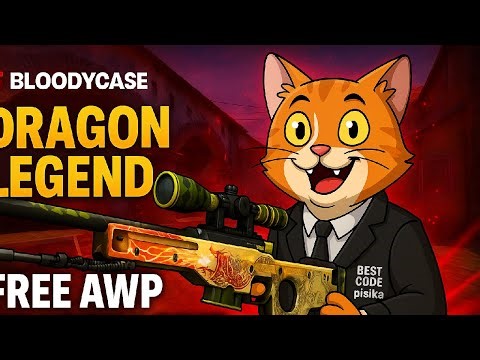 THIS CODE GIVES 5 FREE CASE AND I HAVE DRAGON LORE BLOODYCASE!