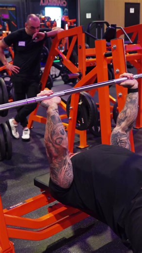 Master this bench press technique for maximum chest growth. #gymreels #motivation