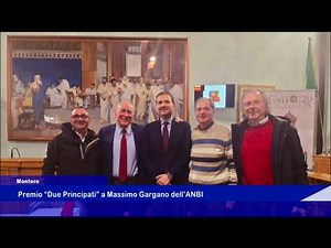 Premio Due Principati a Massimo Gargano del ANBI