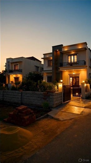 Modern Indian House Built from Scratch 🏠