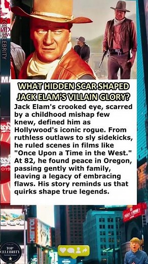 What Hidden Scar Shaped Jack Elam's Villain Glory?