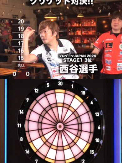 クリケット対決：トッププロ同士のダーツマッチ解説