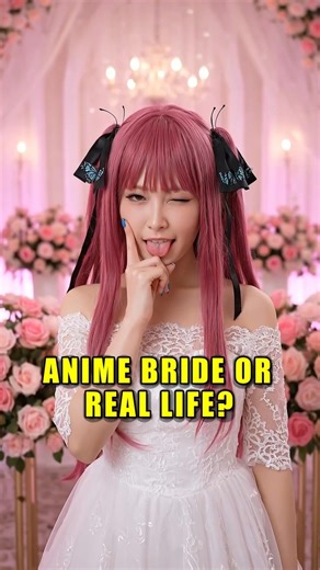 Anime Brides in Real Life 💍 Wait for the end! 😱
