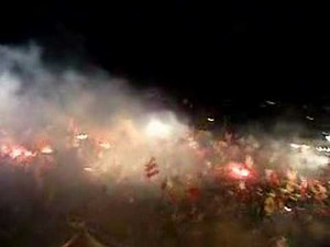 MLP mass mmeeting with fireworks