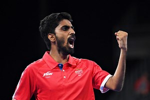 ITTF World Team Table Tennis Championship: India men's team beat New Zealand 3-0 in their final group stage match to qualify for the knockout stages