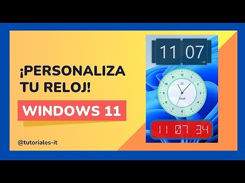 Cómo AÑADIR un RELOJ como WIDGET en WINDOWS 11 | 3 Tipos distintos