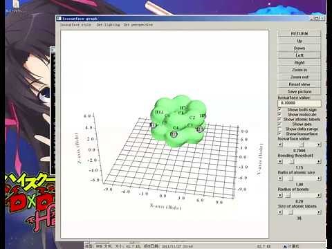 Using Multiwfn to calculate ELF-pi isosurface map for benzene