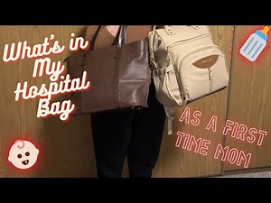 What’s in My Hospital Bag | Hospital Bag Checklist for Labor & Delivery