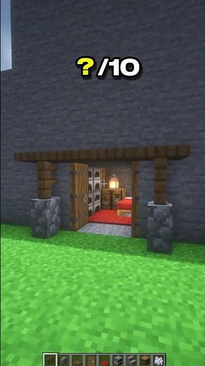 How to Make a Mountain House in Minecraft – Survival Build | CupSapling #minecraft #shorts #easy