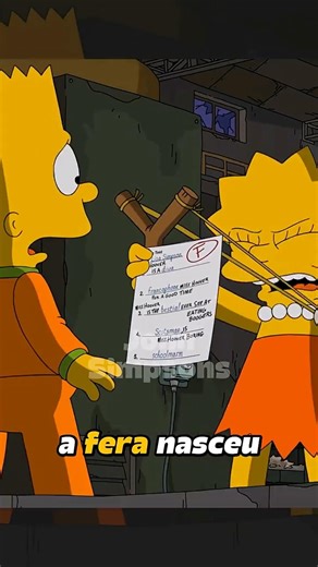 A Lisa quer ELIMINAR o Bart!? #simpsons