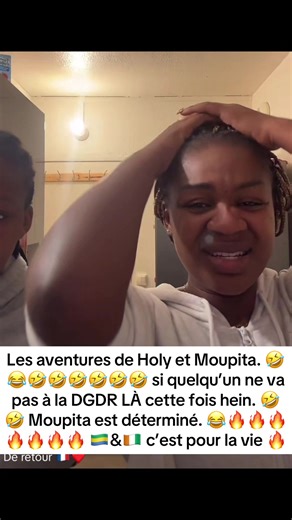 Les aventures de Holy et Moupita. 🤣😂🤣🤣🤣🤣🤣🤣 si quelqu’un ne va pas à la DGDR LÀ cette fois hein. 🤣🤣 Moupita est déterminé. 😂🔥🔥🔥🔥🔥🔥🔥 🇬🇦&🇨🇮 c’est pour la vie 🔥 « @David du rire & @Holy Sheilla 🤣🤣 #cotedivoiretiktok🇨🇮 #toutlemonde #pourtoiii #foryou #visibilité