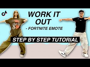 Work It Out - Fortnite Emote *STEP BY STEP TUTORIAL* (Beginner Friendly)