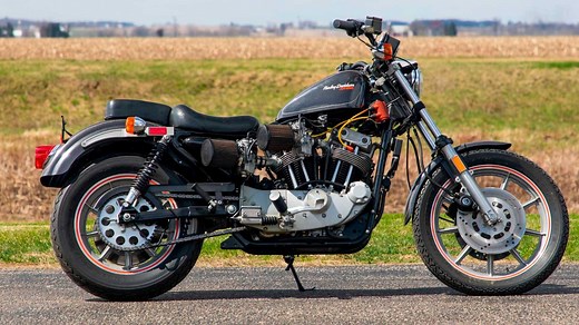 This 1984 Harley-Davidson XR1000 Is A Factory-Built Street Tracker