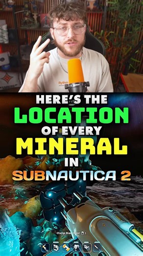 Here’s the LOCATION of every MINERAL in Subnautica 2… 😳
