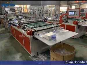 800mm Model Automatic Zipper Bag Making Machine