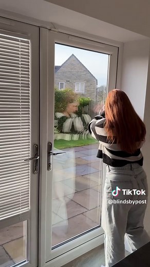 Easy StickFit Blinds Installation for French Doors